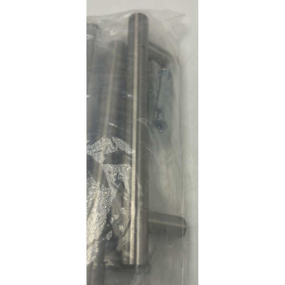 Drawer Pull Franklin Brass 3-3/4" 96mm Brushed Steel Bar 10 Pack 168300